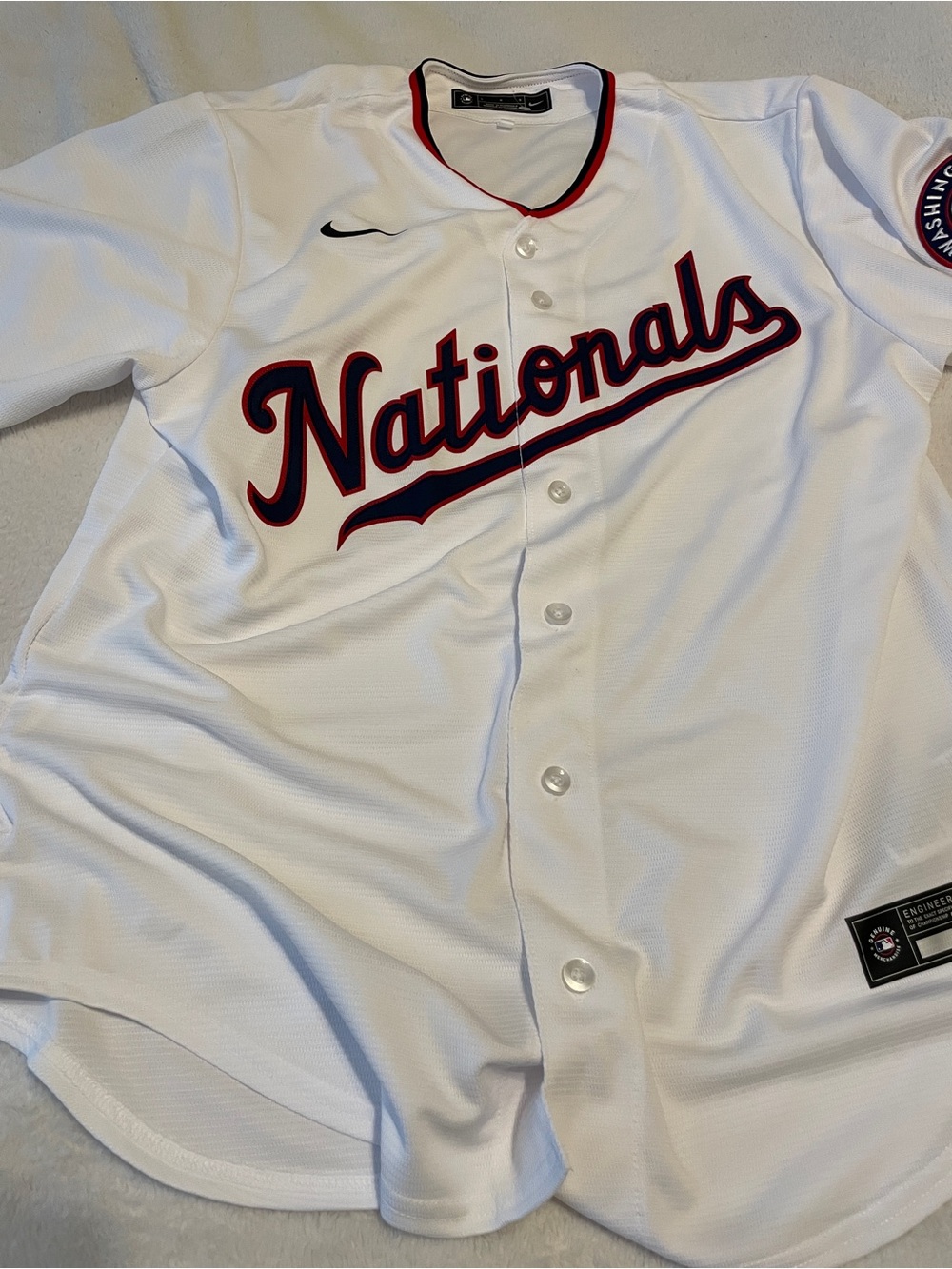 NWOT Nike MLB Washington Nationals Jersey Sz L, XL, and XXL